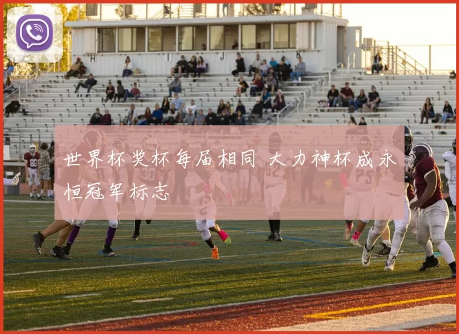 世界杯奖杯每届相同 大力神杯成永恒冠军标志